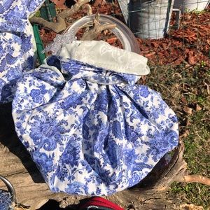 Handmade reversible handbag